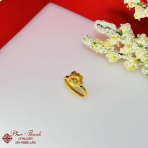 Nhẫn Nữ-Vàng 24K-12 - Ảnh 1