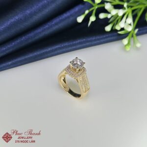 Nhẫn Nữ Vàng Màu 18K-06