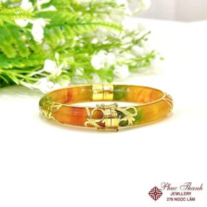 Vòng Ngọc Bọc Vàng-04 - Ảnh 1
