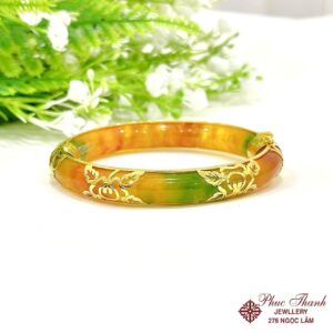 Vòng Ngọc Bọc Vàng-06 - Ảnh 1